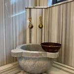 Burberry&sauna Whirlpool Turkish Bath Pool Bbq * Φετιγιέ