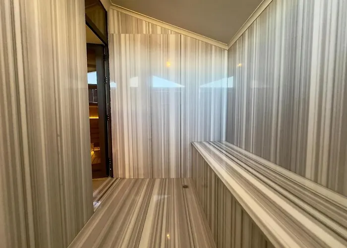 别墅 Burberry&sauna Whirlpool Turkish Bath Pool Bbq