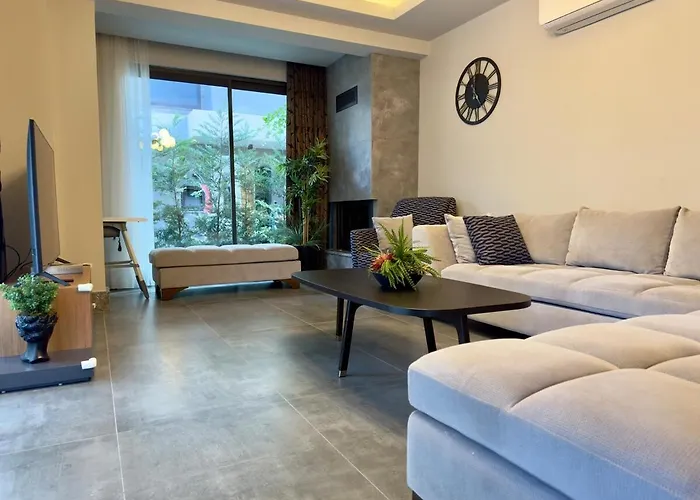 别墅 Burberry&sauna Whirlpool Turkish Bath Pool Bbq *