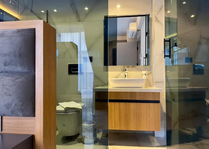 Burberry&sauna Whirlpool Turkish Bath Pool Bbq Villa Fethiye