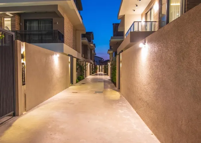 Burberry&sauna Whirlpool Turkish Bath Pool Bbq * Fethiye