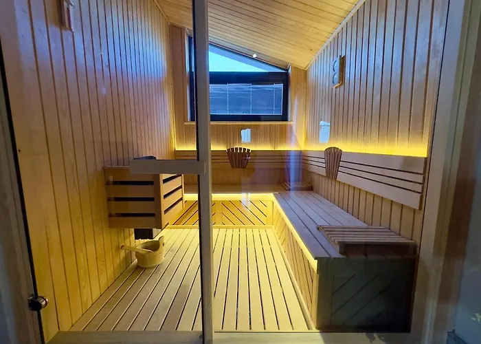 Burberry&sauna Whirlpool Turkish Bath Pool Bbq Villa *